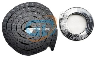 Black Concrete Pump Spare Parts Metal Drag Chain For Outrigger 1031000021