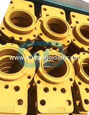XCMG V7 Concrete Pump Spare Parts Custom Truck Outlet Yellow