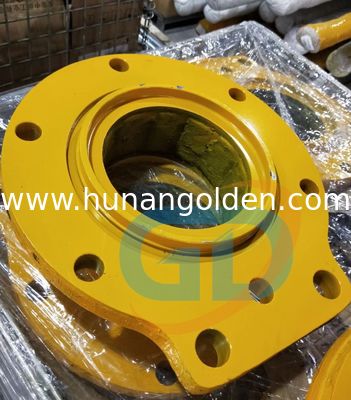 11339738 Concrete Pump Spare Parts Truck Outlet Yellow For Sany Concrete Pump