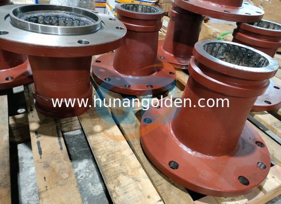 Concrete line pump outlet spare parts discharge support for sany 11339738  A810301030003