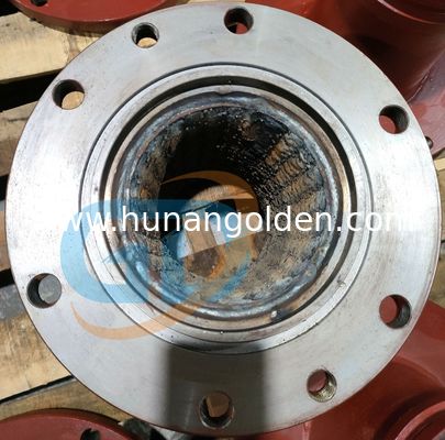 Concrete line pump outlet spare parts discharge support for sany 11339738  A810301030003