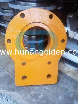 XCMG V7 Concrete Pump Spare Parts Custom Truck Outlet Yellow